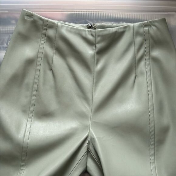 Free People We the Free Real Deal Slit Vegan Pants Size 26 NWT - Picture 4 of 8